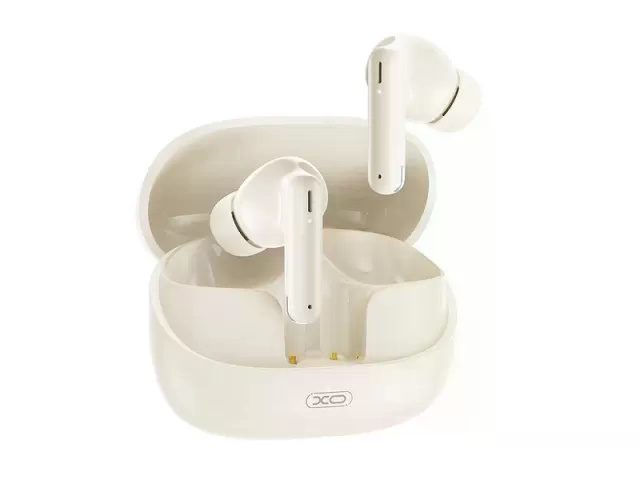 XO X34 Starry Sky Flip TWS Bluetooth Headset Beige
