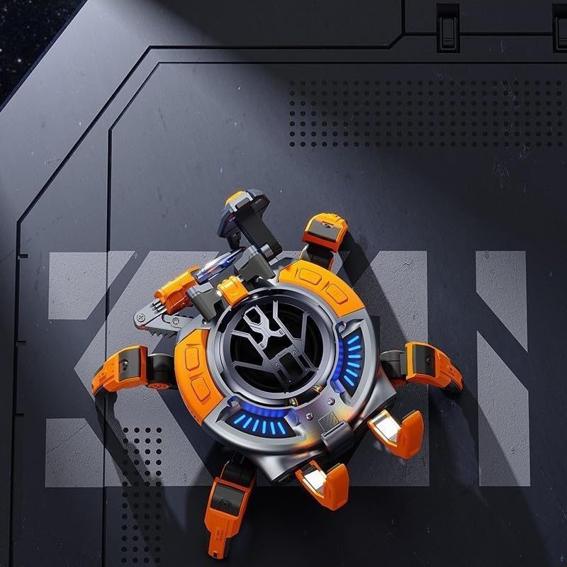 XO F52 Crab Shape Bluetooth Speaker orange - imagine 3