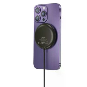 XO CX029 QI2 Magnetic 15W Wireless Charger Black