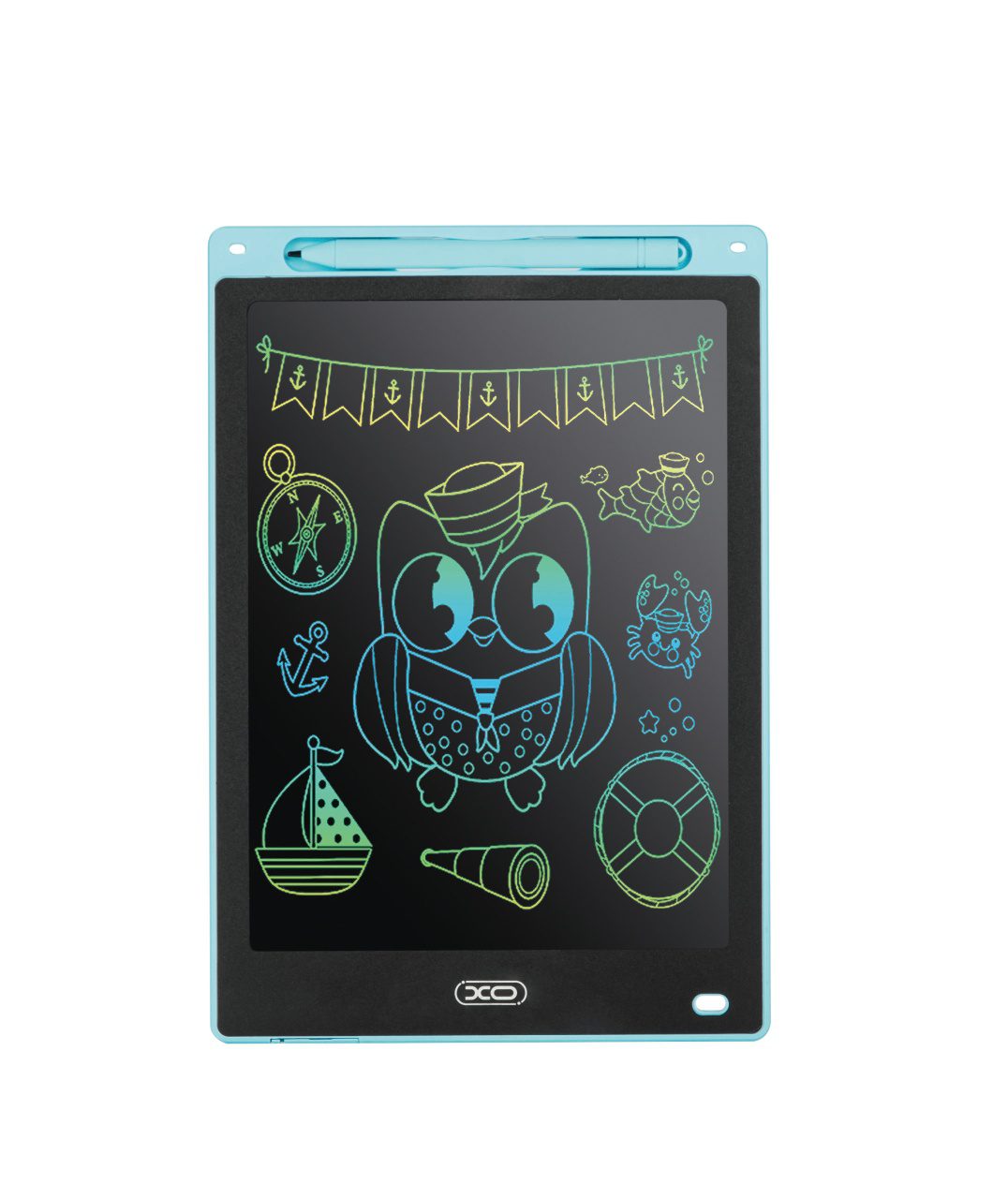 XO V01 LCD Handwriting Tablet 10 inch pink - imagine 2