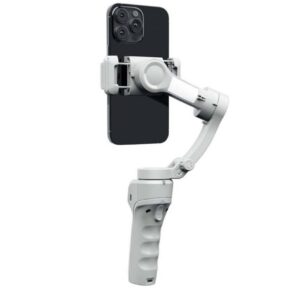 XO SS17 Anti Shake Intelligent Face Clap Hand Holding Pan Tilt Three Axis Self Shooting Rod Gray