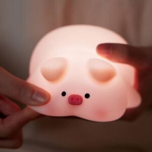 XO OZ09 Little Pink Pig Silicone Pat Light 1200mAh Pink