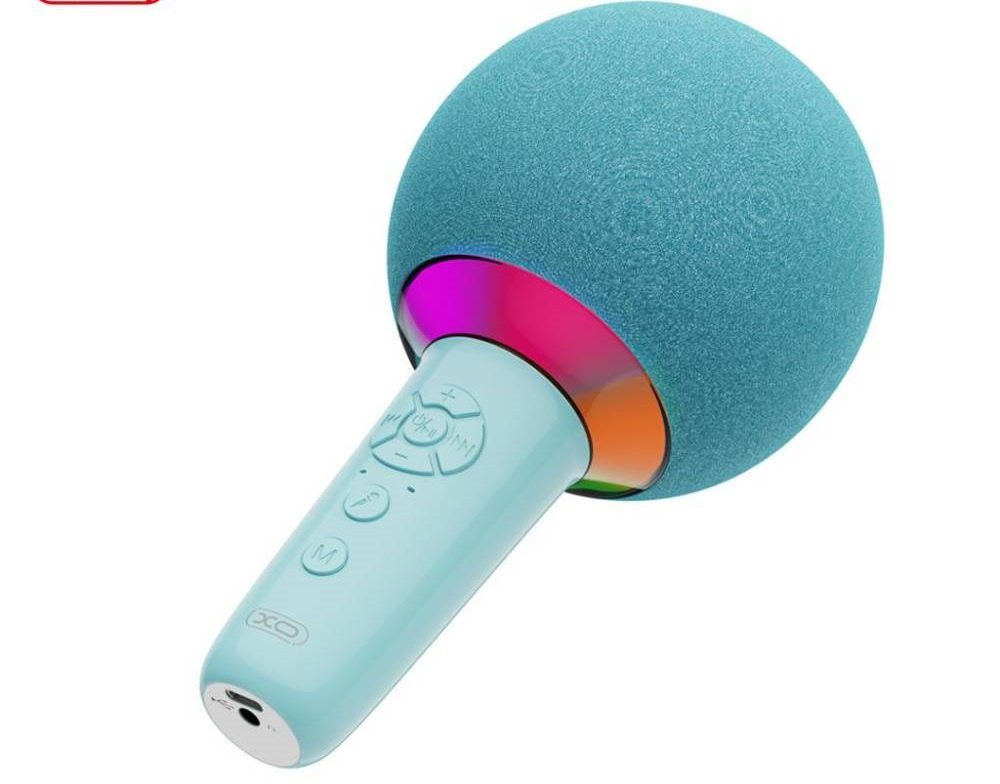XO BE50 Lollipop Bluetooth Microphone blue