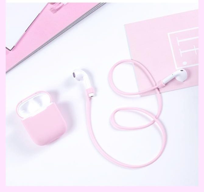 XO — Apple AirPods silicon case Pink