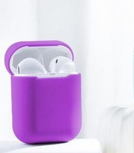 XO — Apple AirPods silicon case Purple