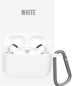 XO Apple AirPods Pro silicon case (with hanger) White