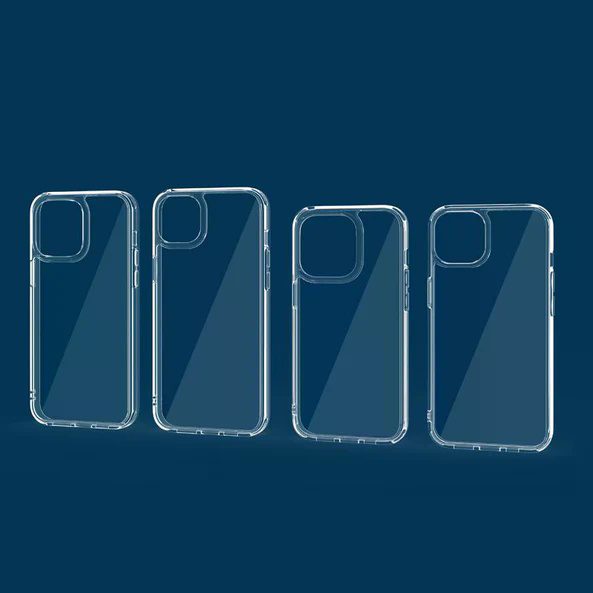 XO K04 Qingying Series Transparent TPU iph 13 6.1′ Clear - imagine 2