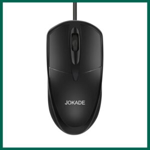 JOKADE JF001 RUYING three-button photoelectric mouse Black