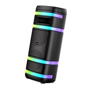 KAKUSIGA KK-8208 KUGUANG colorful light wireless speaker Black
