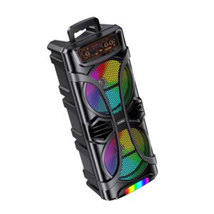 Kakusiga KK-8213 JIXIAN colorful light wireless speaker Black