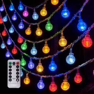 KAKUSIGA KSC-1596 YANCAI Series LED Color Ball Light String White