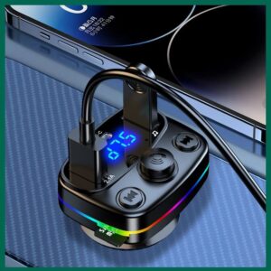 Jokade JH051 HANKE Car BT FM Transmitter Black
