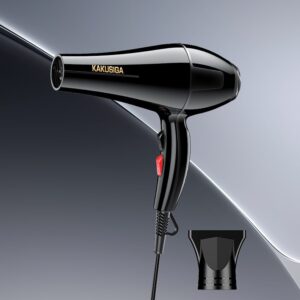 KAKUSIGA KSC-1708 FUYAO series hot and cold hair dryer（EU） Black
