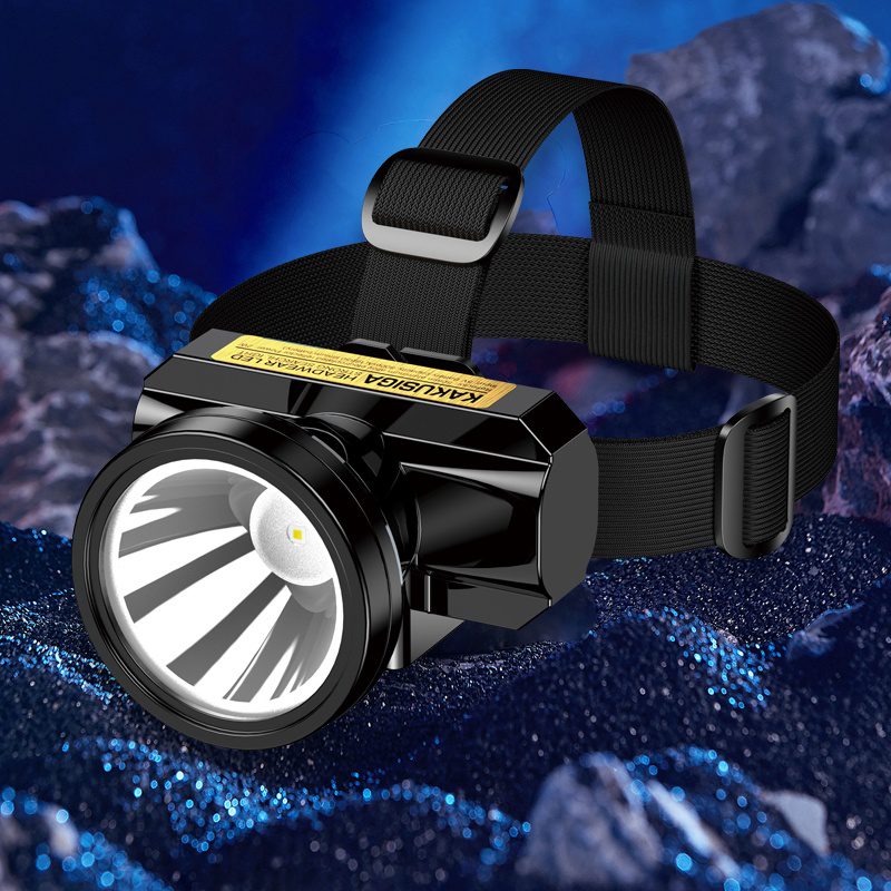 Kakusiga KSC-1710 ZHAOYAO Series Head-mounted LED High-intensity Searchlight Black
