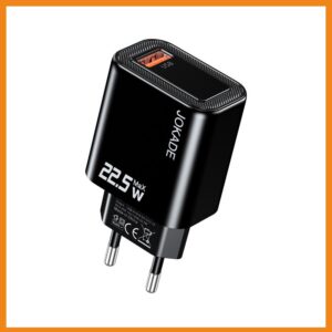JOKADE JB138 HUILIN Series 22.5W Fully Compatible Private Model Charger (EU Regulator) Black