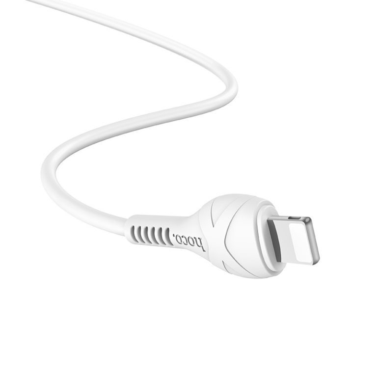 Hoco X37 Cool power charging data cable for iP white - imagine 3