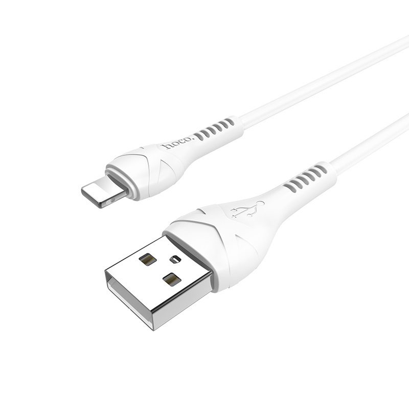 Hoco X37 Cool power charging data cable for iP white