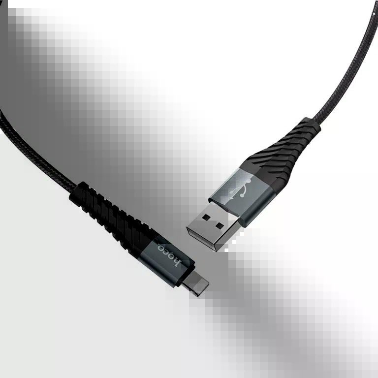 Hoco X38 Cool Charging data cable for iP black