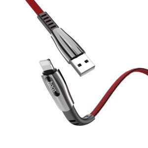 Hoco U70 Splendor charging data cable for iP dark gray