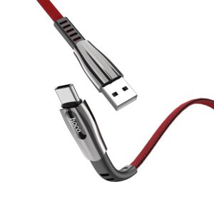 Hoco U70 Splendor charging data cable for Type-C dark gray