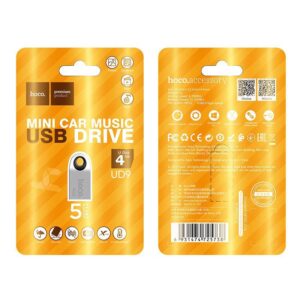 Hoco UD9 Insightful Smart Mini Car Music USB Drive(4GB)