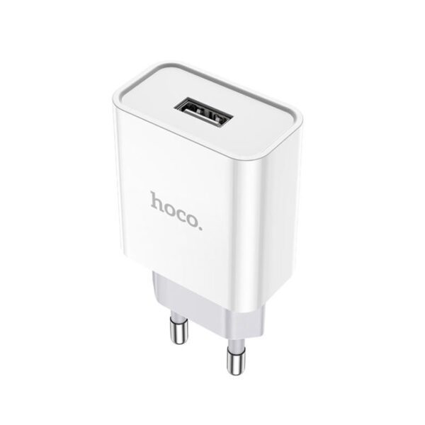 Hoco C81A Asombroso single port charger set(Micro)(EU) white - imagine 2