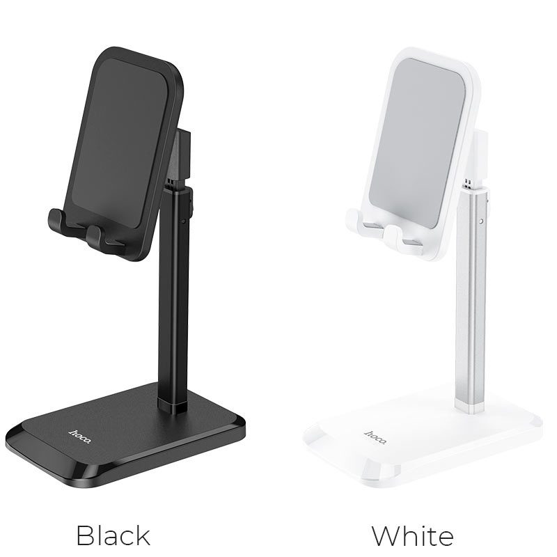 Hoco PH27 Stable telescopic desktop stand white - imagine 2