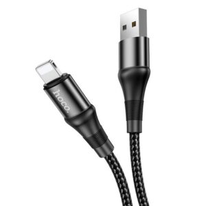 Hoco X50 Excellent charging data cable for iP black