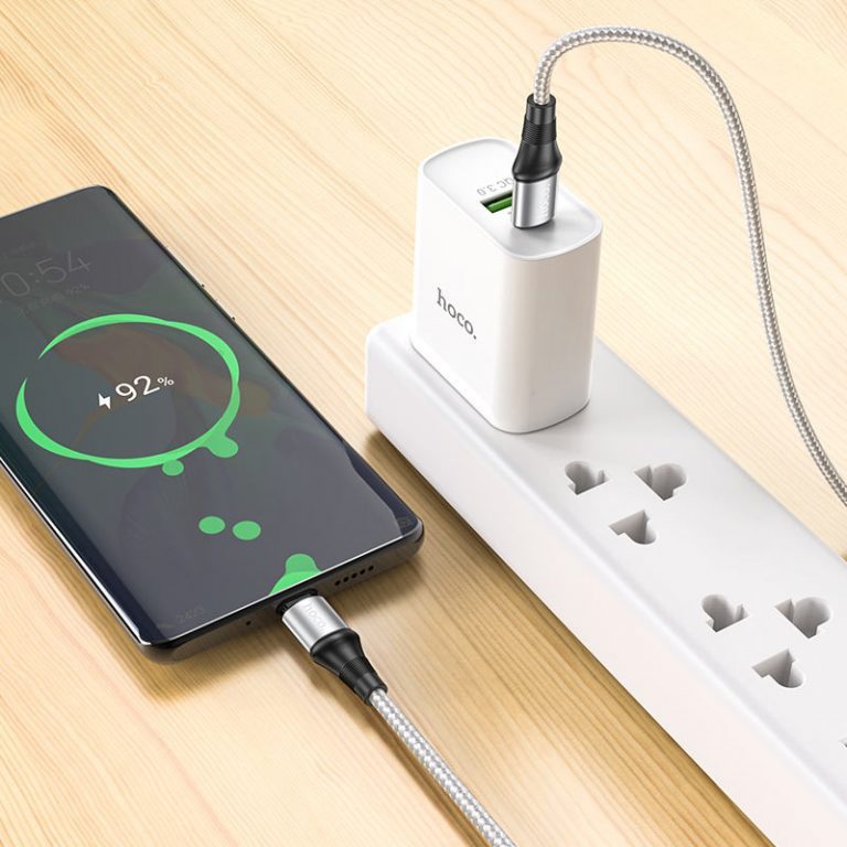 Hoco X50 Type-C to Type-C Exquisito 100W charging data cable(L=1M) black - imagine 4