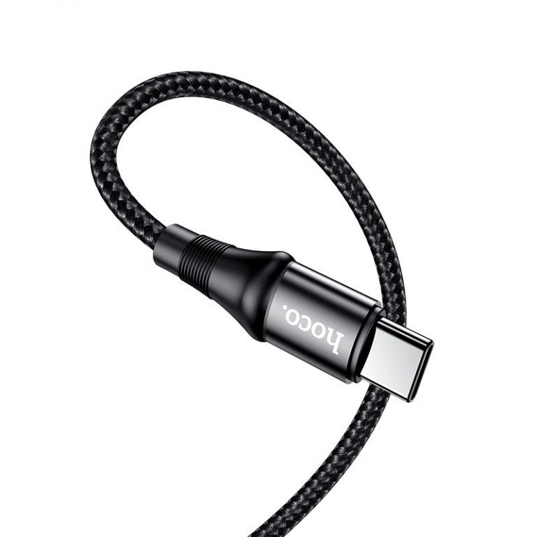 Hoco X50 Type-C to Type-C Exquisito 100W charging data cable(L=1M) black