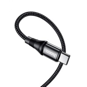Hoco X50 Type-C to Type-C Exquisito 100W charging data cable(L=2M) black
