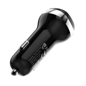 Hoco Z40 Superior dual port car charger black