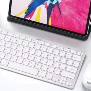 Hoco DI05 BT wireless keyboard and mouse set(russian version) white