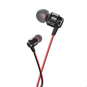 Hoco M85 Platinum sound universal earphone with mic magic black night