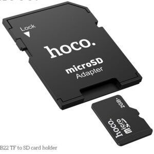 Hoco HB22 TF to SD card holder black