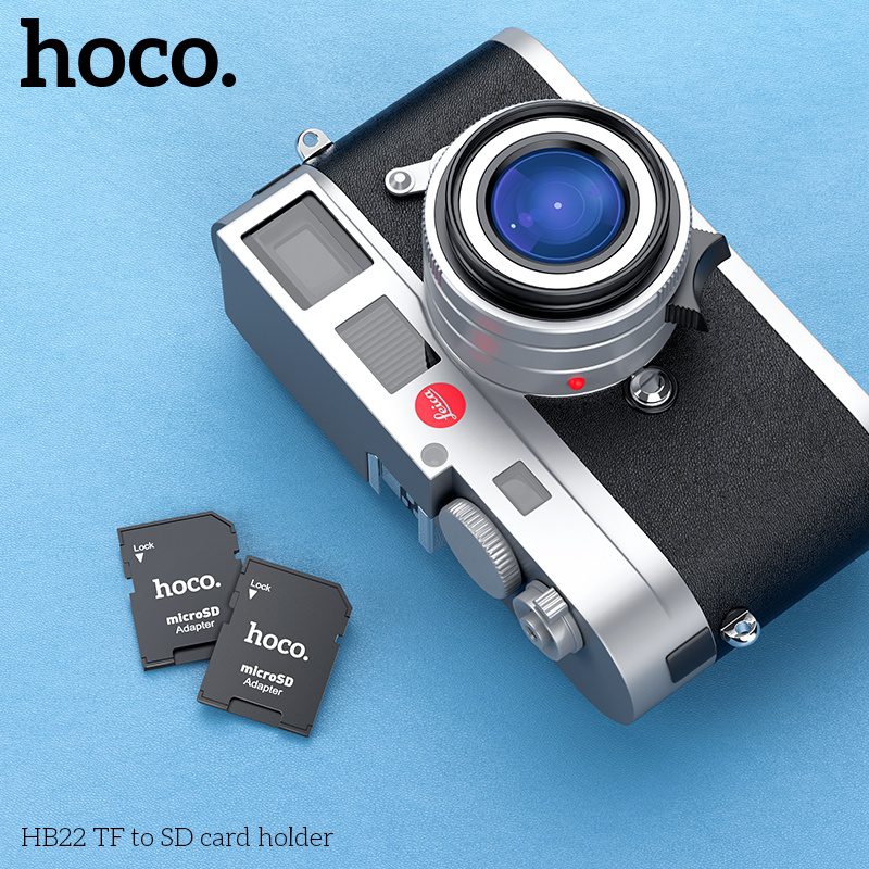 Hoco HB22 TF to SD card holder black - imagine 6
