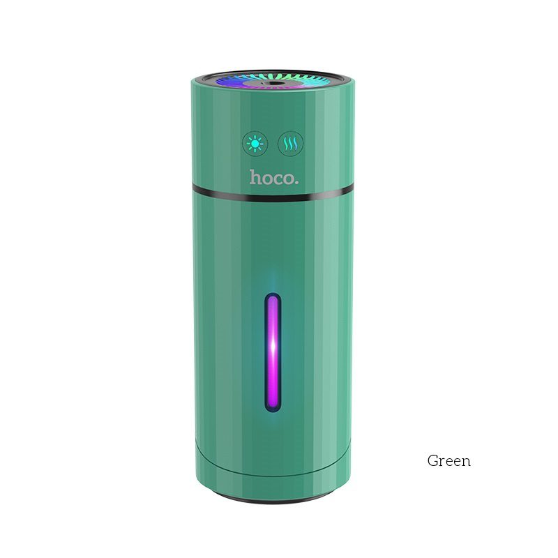 Hoco DI15 Peaceful portable colorful light humidifier green - imagine 2