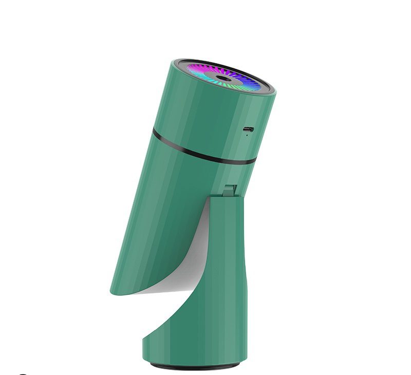 Hoco DI15 Peaceful portable colorful light humidifier green - imagine 5