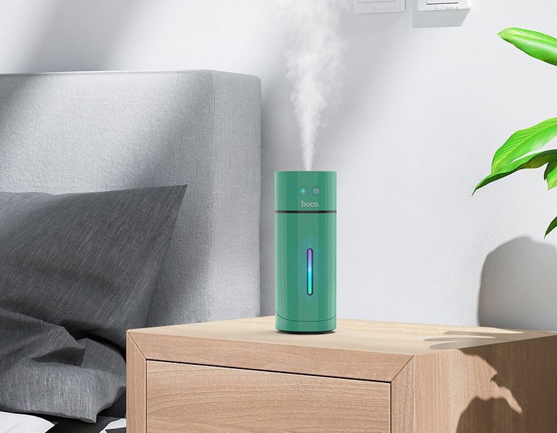 Hoco DI15 Peaceful portable colorful light humidifier green
