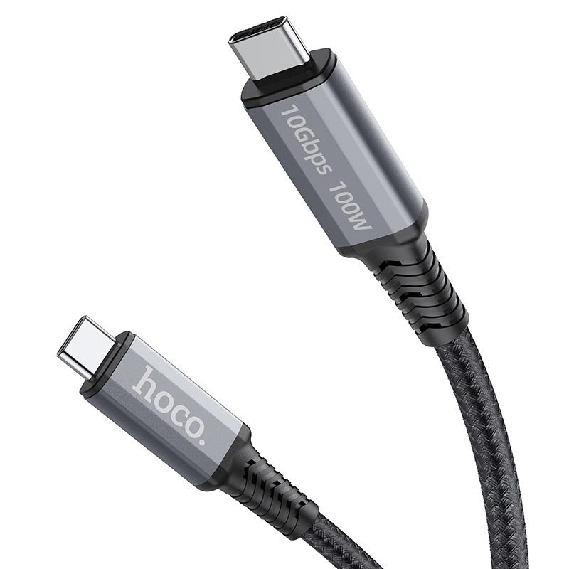 Hoco US01 USB3.1 GEN2 10Gbps 100W super-speed HD data transmission and charging cable(L=1.8m) - imagine 2