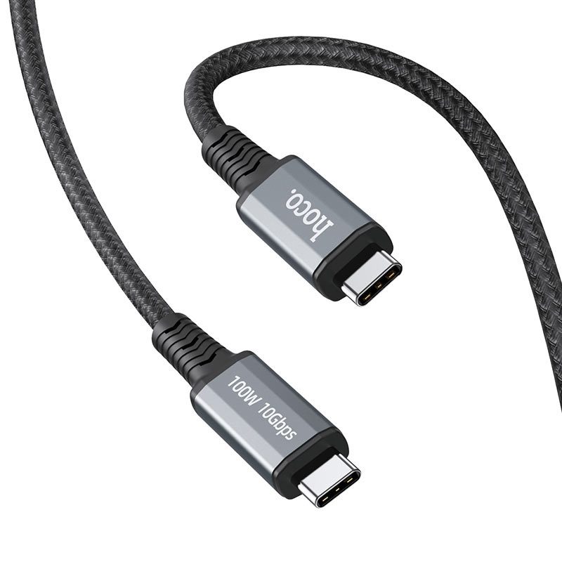 Hoco US01 USB3.1 GEN2 10Gbps 100W super-speed HD data transmission and charging cable(L=1.8m)