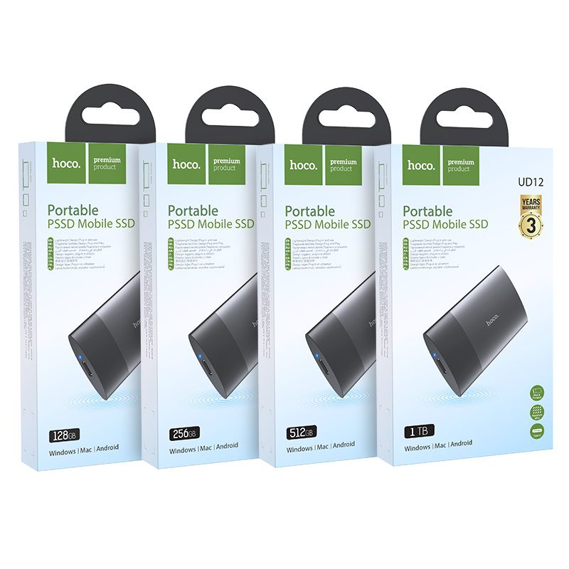 Hoco UD12 PSSD Mobile SSD(512GB) - imagine 2