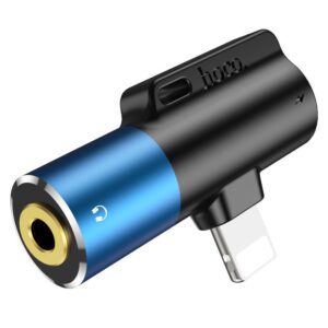 Hoco LS32 digital 3.5 audio converter for iP metal gray