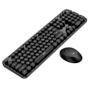 Hoco DI25 PALLADIS 2.4G wireless keyboard and mouse set(English and Russian version) black