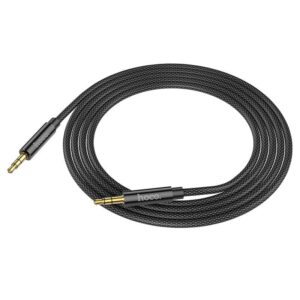 Hoco UPA19 AUX audio cable(L=1M) black