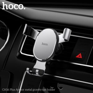 Hoco CA56 Plus Armor metal gravity car holder black