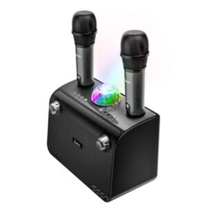 Hoco BS41 Plus double mic karaoke BT speaker black