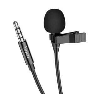 Hoco L14 3.5 Lavalier microphone black