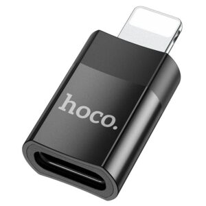Hoco UA17 iP Male to Type-C female USB2.0 adapter black