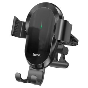 Hoco CA105 Guide three-axis linkage wireless charging car holder black